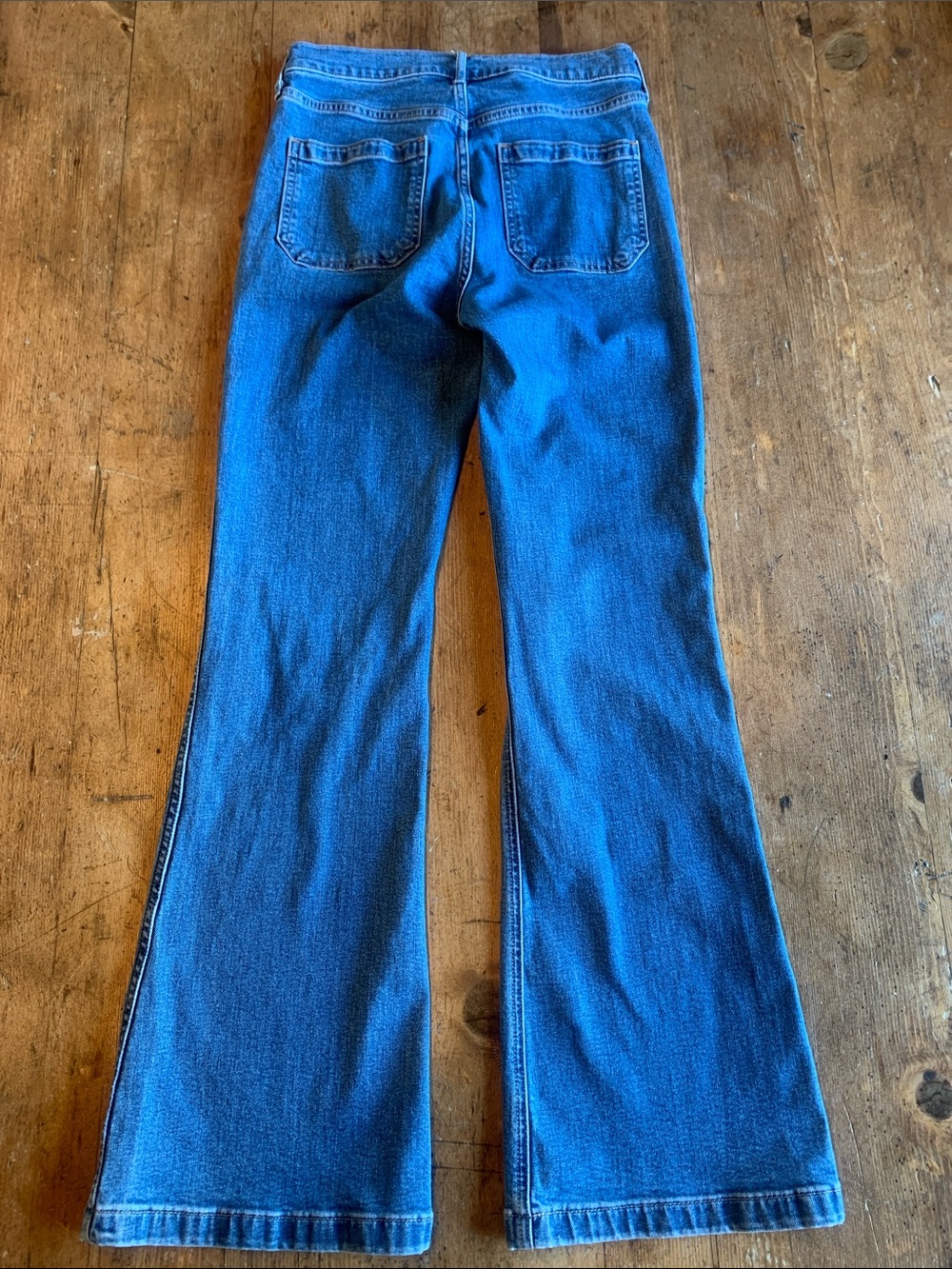 GAP Medium Blue Women's Flare Jeans - Picture 10 of 16